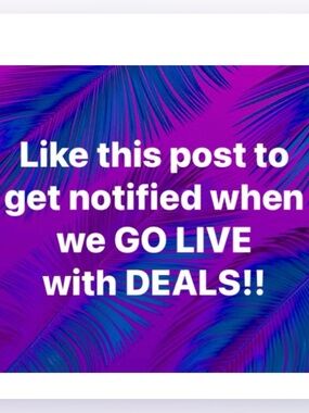 Get notified when we’re LIVE with amazing deals!